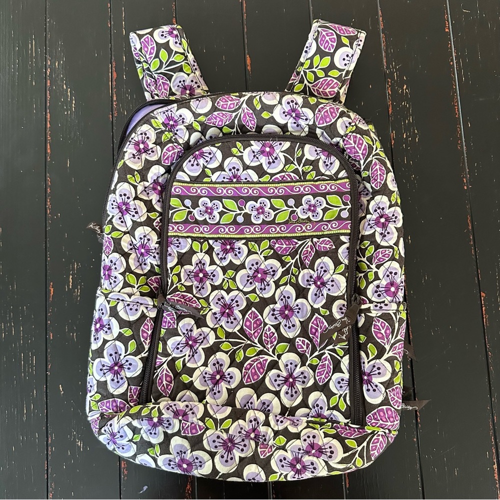 Vera Bradley Purple Backpack